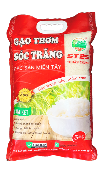 Gạo Thơm Sóc Trăng Hoàng Minh Nhật 5Kg