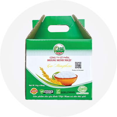 Vijafarm Gạo Nàng Thơm 6Kg Hộp Màu Xanh